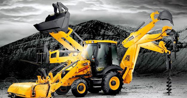 Экскаватор-погрузчик JCB (разные ковши, гидромолот, буроям)