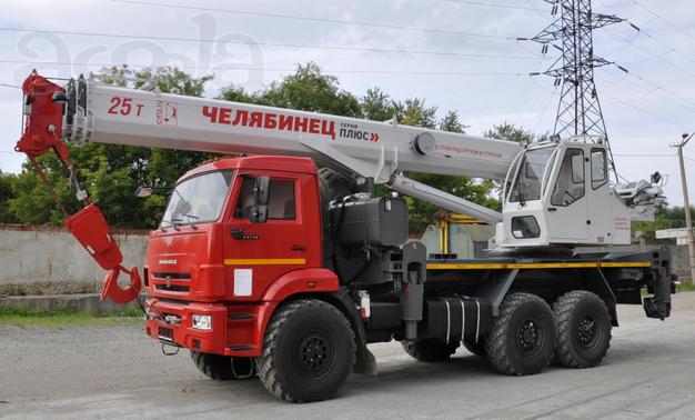 Автокран Челябинец, серия плюс КС 55732, 28 метров, новый