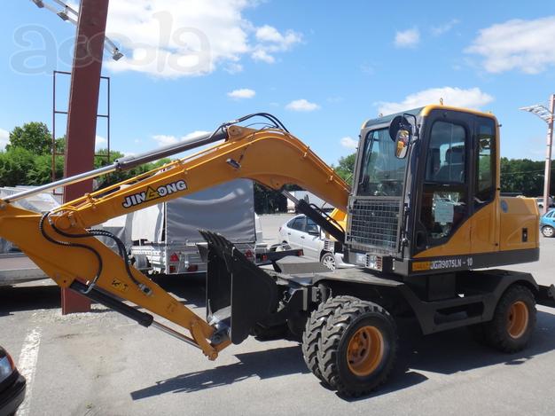 Колёсный экскаватор Jingong JGM9075LN-10 (Мини)