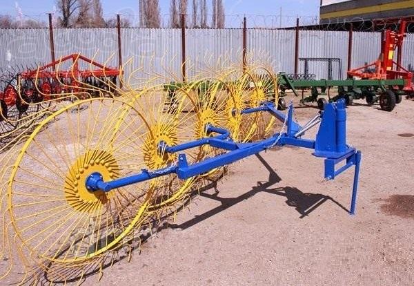 Грабли ворошилки валковые ГВВ ( 5 колес)