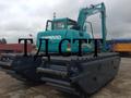 Плавающий экскаватор sunward hk150sd